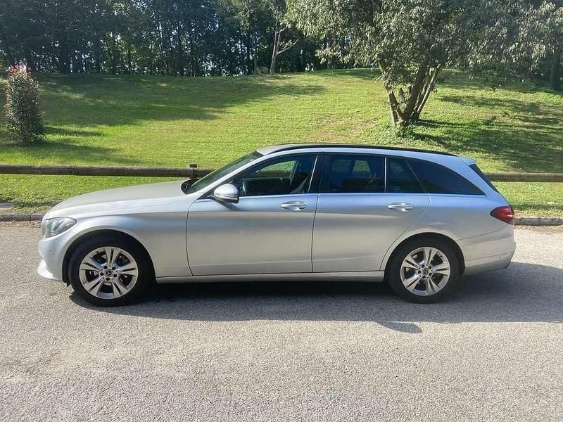 Usata Mercedes C200 Business 136 CV (100 kW) 2017 Grigio Station wagon