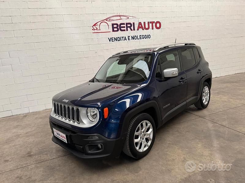 Usata Jeep Renegade Limited 119 CV (87 kW) 2017 Blu SUV
