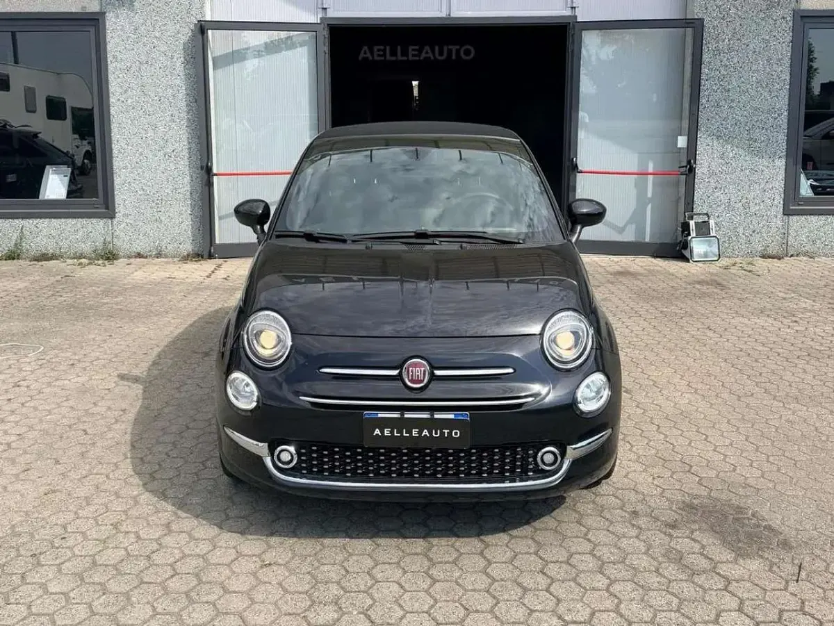 Usata Fiat 500C Dolcevita 69 CV (50 kW) 2024 Nero Cabrio
