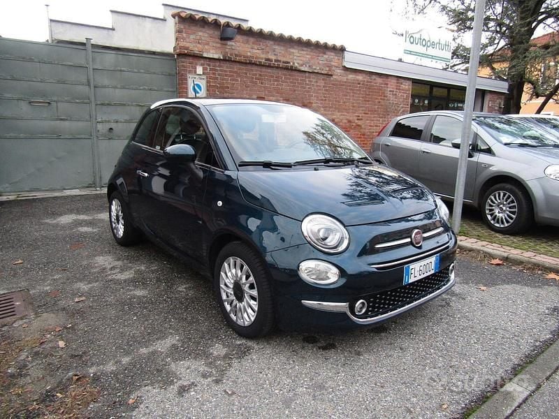 Usata Fiat 500 69 CV (50 kW) 2017 Blu Berlina