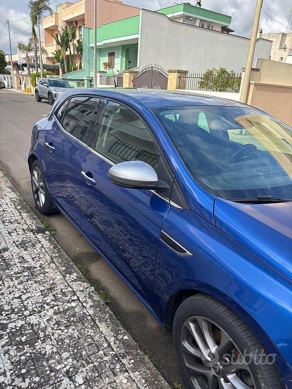 Usata Renault Mégane GT Line GT-Line 131 CV (96 kW) 2016 Blu Berlina