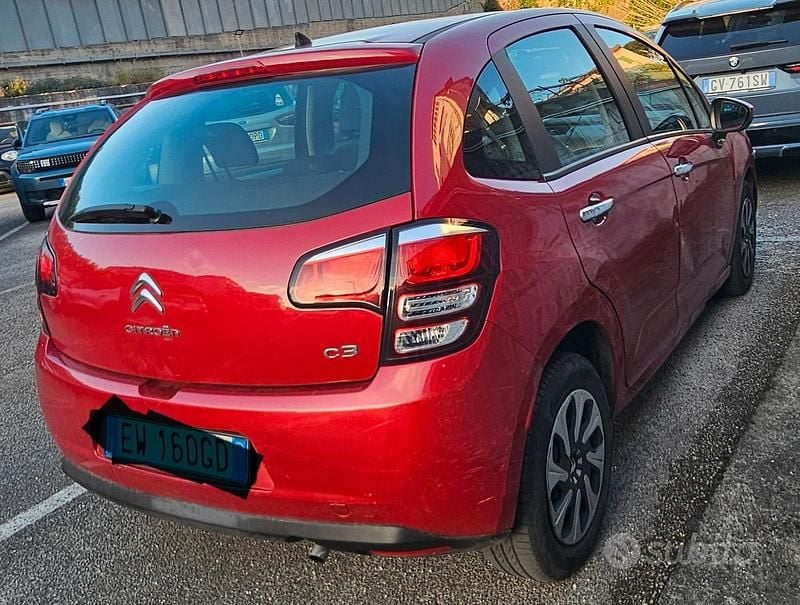 Usata Citroën C3 82 CV (60 kW) 2014 Rosso Berlina