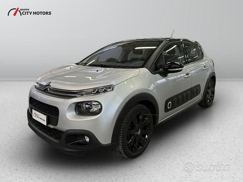 Grigio Usata 2017 Citroën C3 PureTech Tre volumi | 9900 € (Buon prezzo) - Immagine 1/4