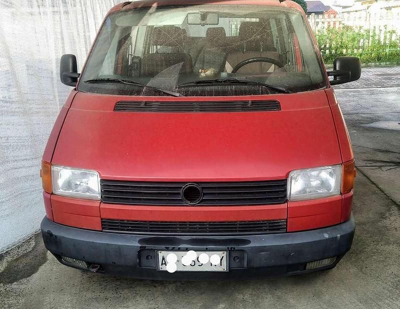 Usata VW T4 110 CV (80 kW) 1993 Rosso Furgone