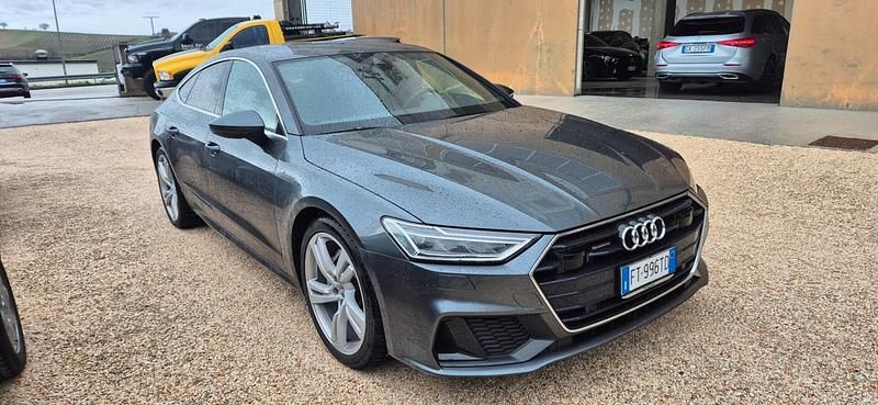 Usata Audi A7 S-line plus 285 CV (209 kW) 2018 Grigio Berlina