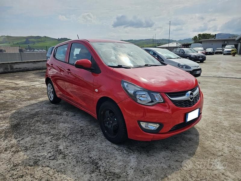 Usata Opel Karl 75 CV (55 kW) 2015 Rosso Utilitaria