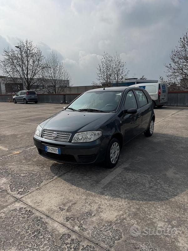 Usata Fiat Punto Active 60 CV (44 kW) 2009 Nero Utilitaria