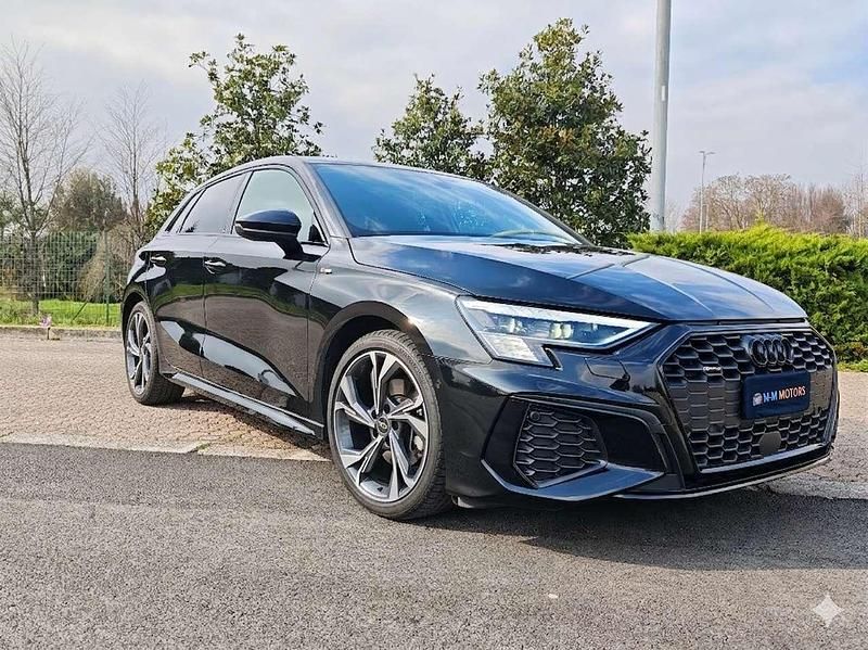Usata Audi A3 S-Line 190 CV (139 kW) 2023 Nero Berlina