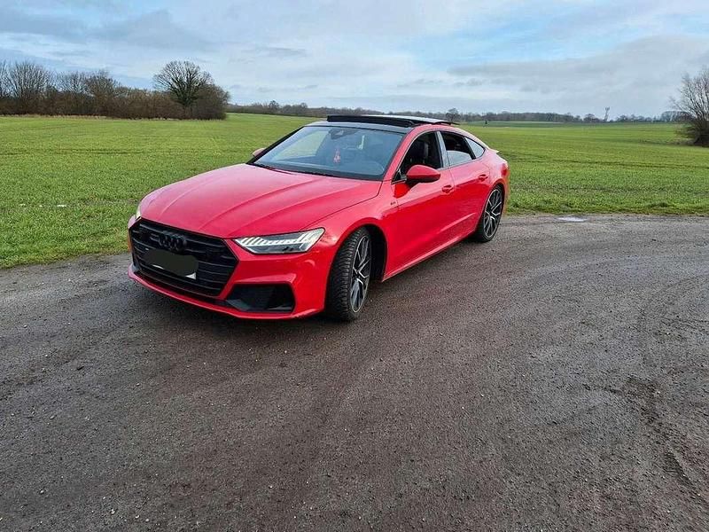 Usata Audi A7 Comfort 286 CV (210 kW) 2018 Rosso Utilitaria