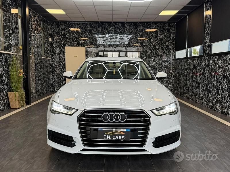 Begagnad Audi A6 Business 190 HK (139 kW) 2017 Vit Kombi