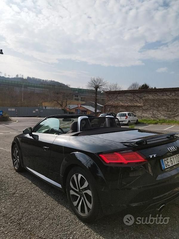 Usata Audi TT 180 CV (132 kW) 2017 Nero Coupé
