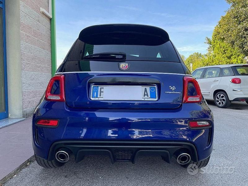 Usata Abarth 595 Competizione 180 CV (132 kW) 2019 Blu Utilitaria