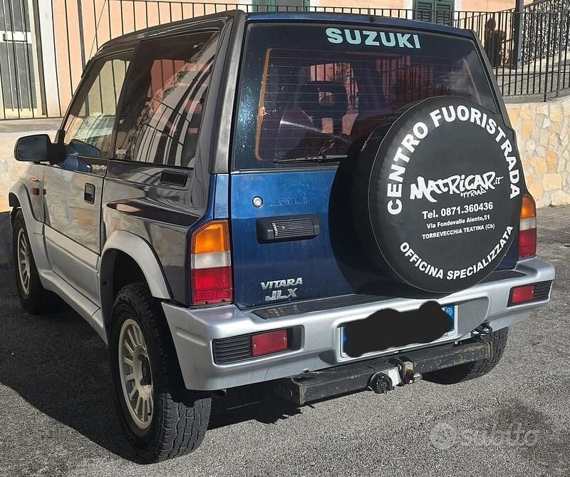 Usata Suzuki Vitara 2002 Blu SUV