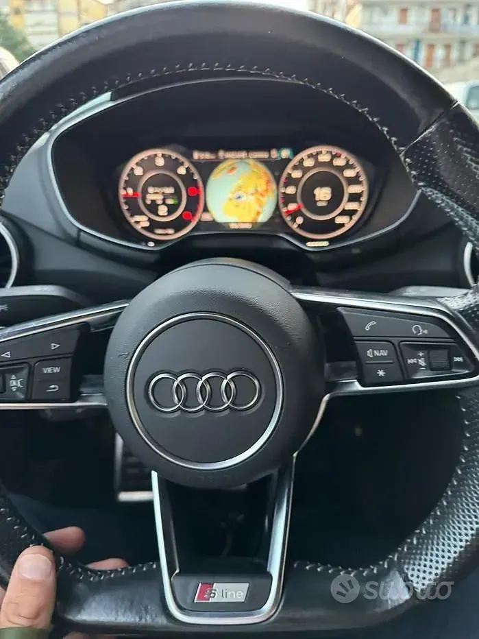 Usata Audi TT S-Line 184 CV (135 kW) 2015 Bianco Coupé