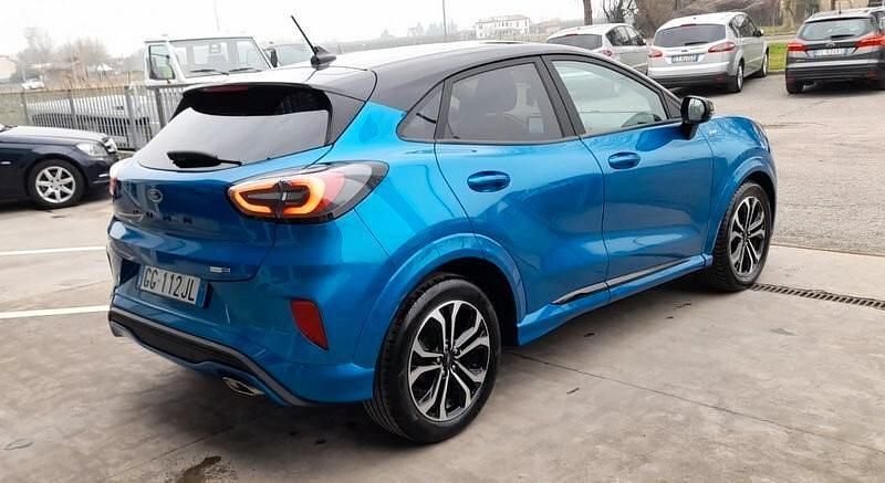 Usata Ford Puma ST-Line 125 CV (91 kW) 2021 Blu SUV