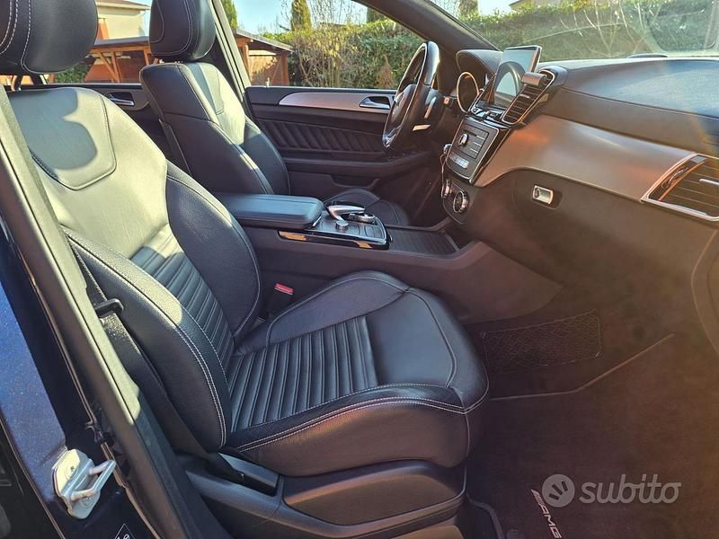 Usata Mercedes GLE43 AMG AMG 376 CV (276 kW) 2016 Blu Coupé