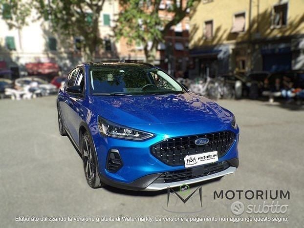 Usata Ford Focus Active X 116 CV (85 kW) 2024 Azzurro Berlina