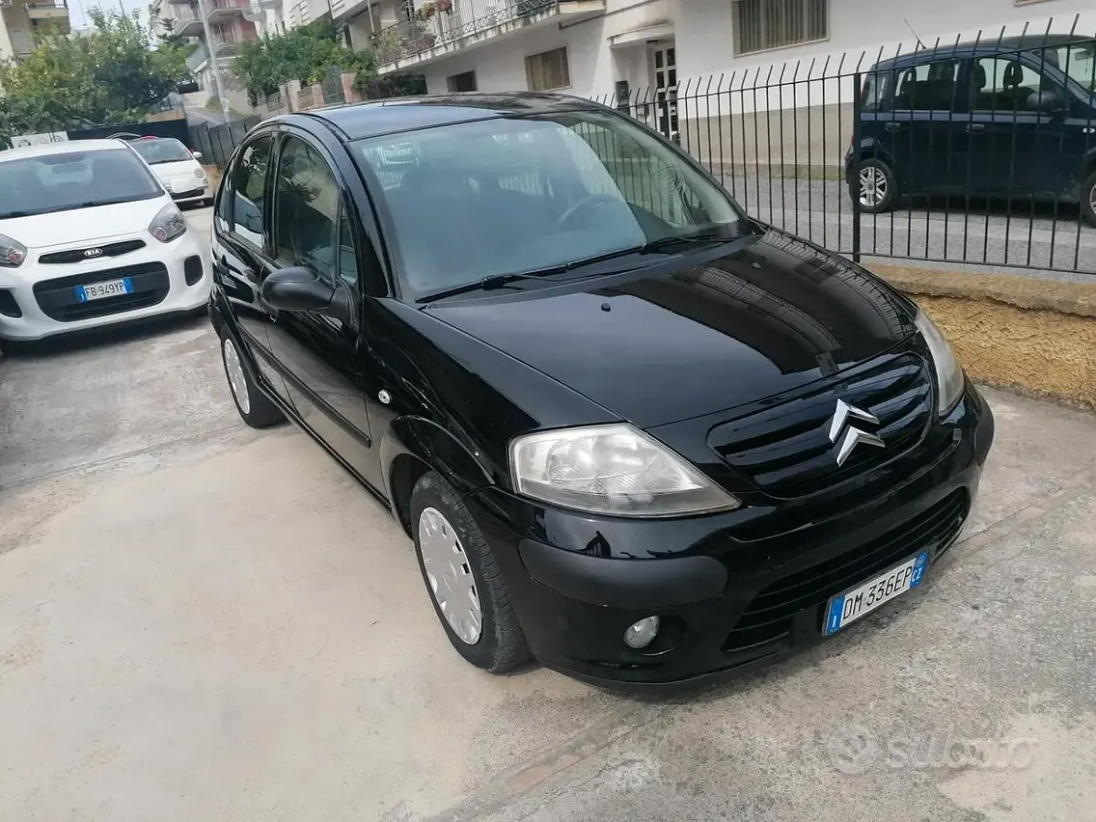 Usata Citroën C3 Elegance 60 CV (44 kW) 2008 Nero Utilitaria