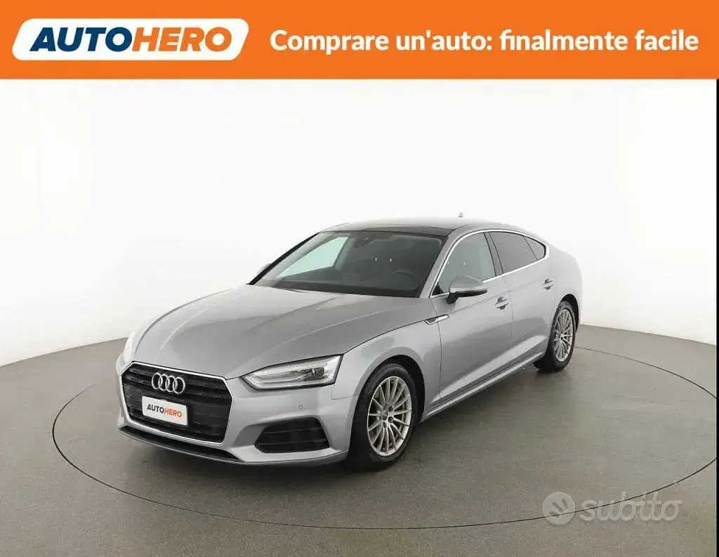 Usata Audi A5 150 CV (110 kW) 2019 Grigio Coupé