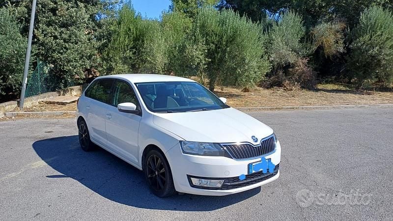 Usata Skoda Rapid 90 CV (66 kW) 2016 Bianco Berlina