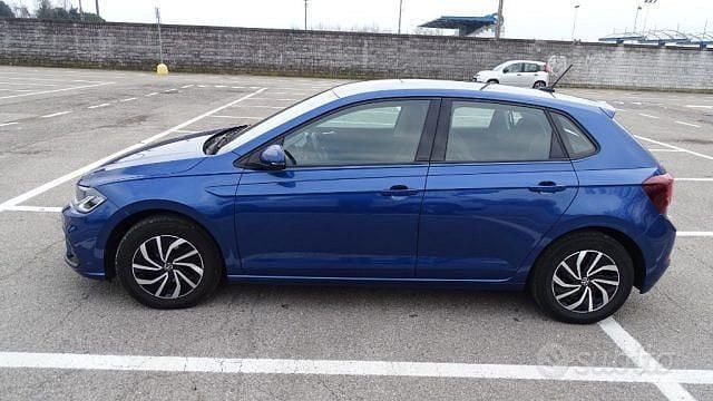 Usata VW Polo Style 95 CV (69 kW) 2021 Blu Utilitaria