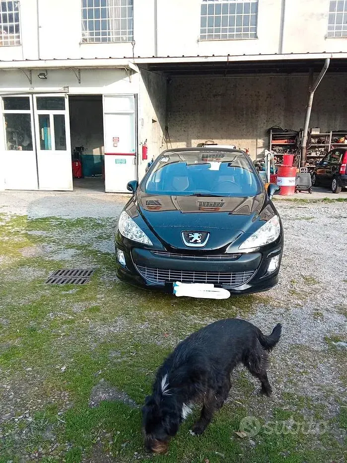 Usata Peugeot 308 80 CV (58 kW) 2009 Nero Utilitaria