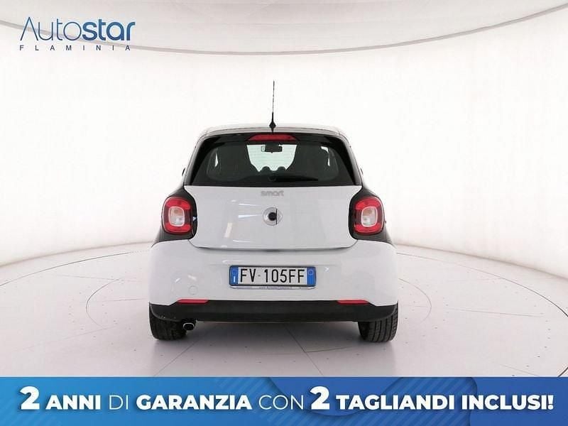 Usata Smart ForFour 90 CV (66 kW) 2018 Bianco Utilitaria
