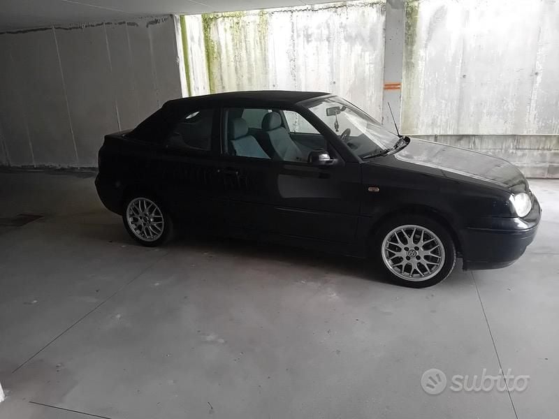 Usata VW Golf Cabriolet 1998 Nero Cabrio