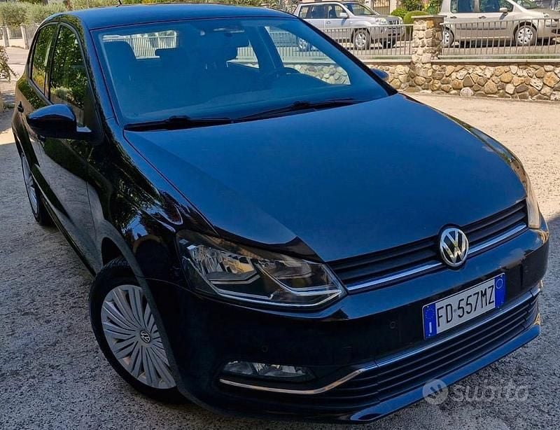 Usata VW Polo 90 CV (66 kW) 2015 Nero Berlina
