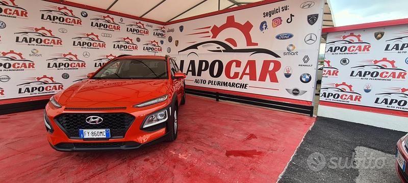 Usata Hyundai Kona 116 CV (85 kW) 2019 Arancione SUV