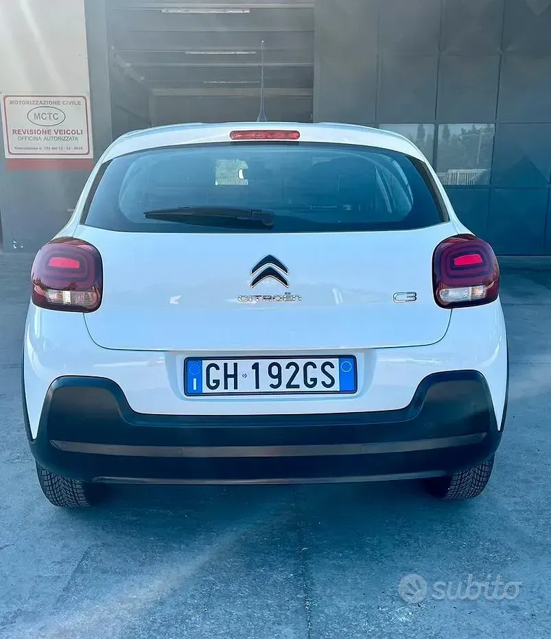 Usata Citroën C3 102 CV (75 kW) 2021 Bianco Utilitaria
