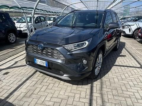 Usata Toyota RAV4 Hybrid Lounge 222 CV (163 kW) 2021 Blu SUV