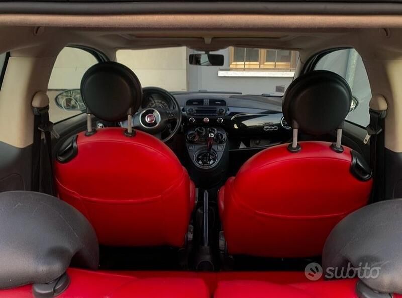 Usata Fiat 500 100 CV (73 kW) 2008 Nero Utilitaria