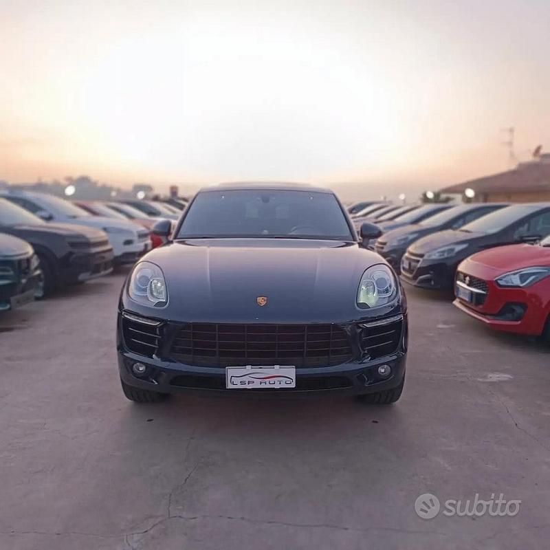 Usata Porsche Macan 250 CV (183 kW) 2014 Blu SUV