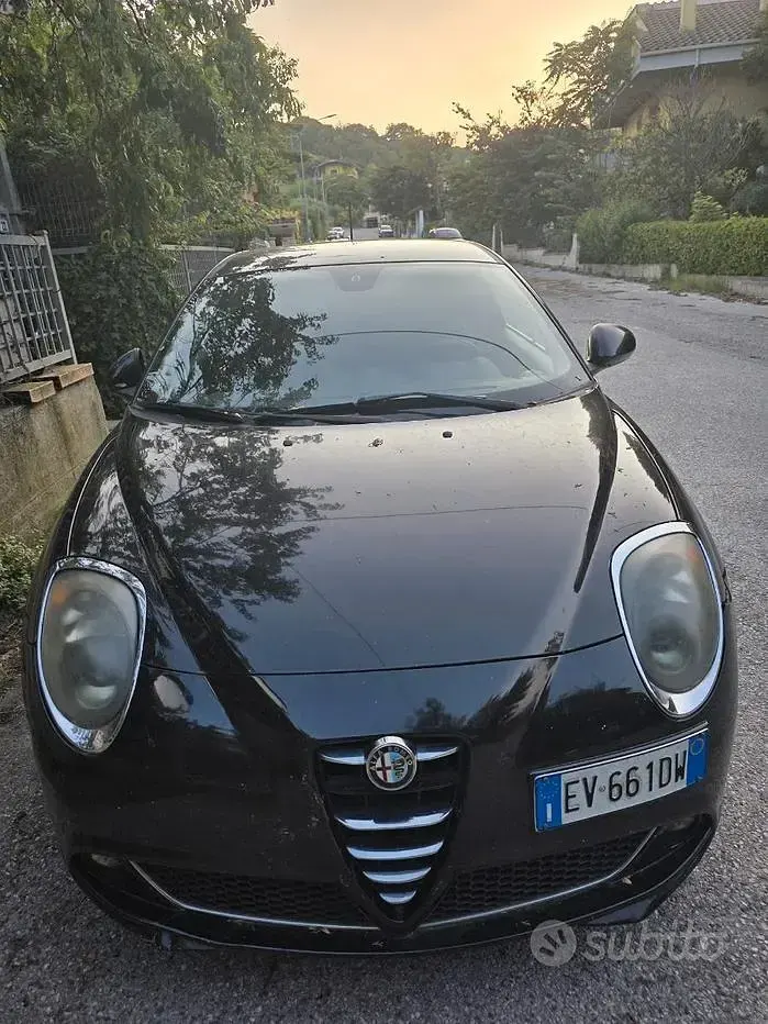 Usata Alfa Romeo MiTo Distinctive 120 CV (88 kW) 2014 Nero Utilitaria