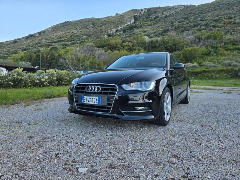 Usata Audi A3 Ambiente 110 CV (80 kW) 2014 Nero Berlina