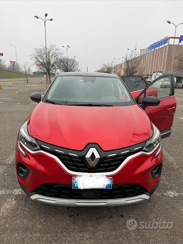 Usata Renault Captur Intens 91 CV (66 kW) 2021 Rosso SUV