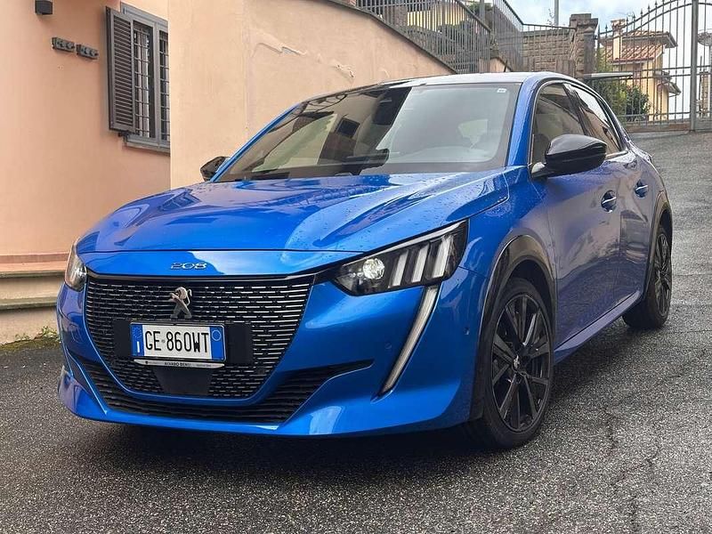 Usata Peugeot 208 GT 102 CV (75 kW) 2021 Blu/azzurro Utilitaria