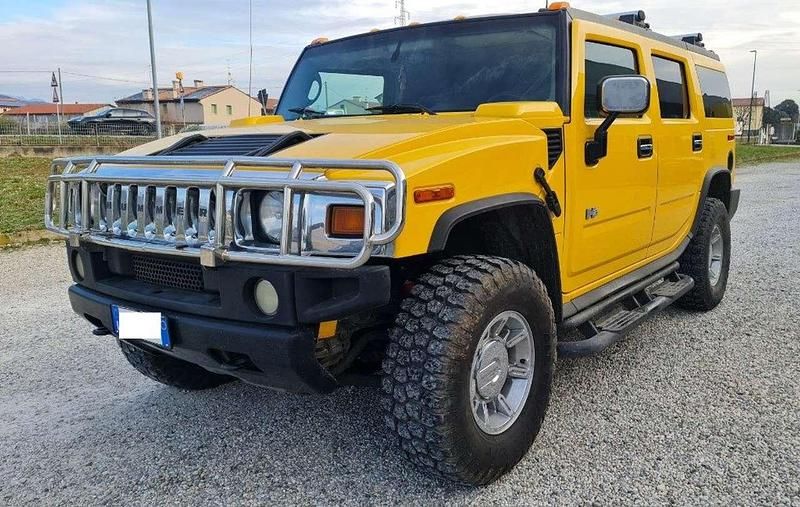 Usata Hummer H2 322 CV (236 kW) 2004 Giallo SUV