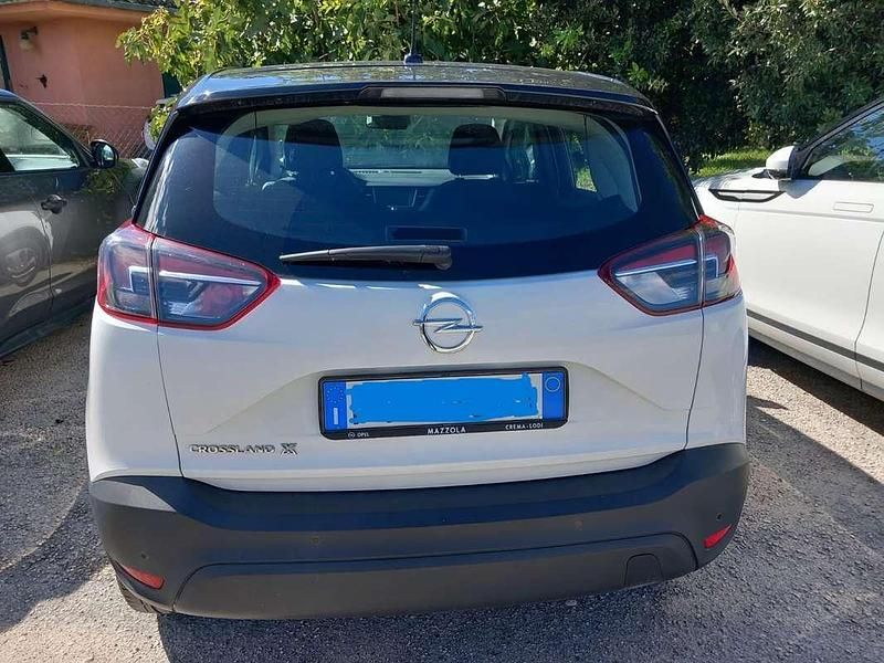 Usata Opel Crossland X 83 CV (61 kW) 2019 Bianco SUV