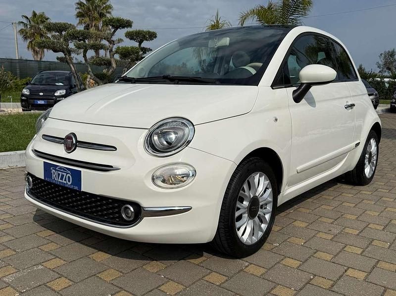 Usata Fiat 500 Lounge 69 CV (50 kW) 2014 Blu Berlina