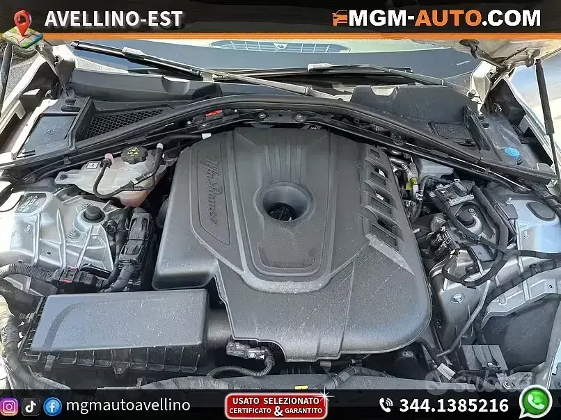 Usata Alfa Romeo Giulia Tech Edition 160 CV (117 kW) 2019 Grigio Berlina