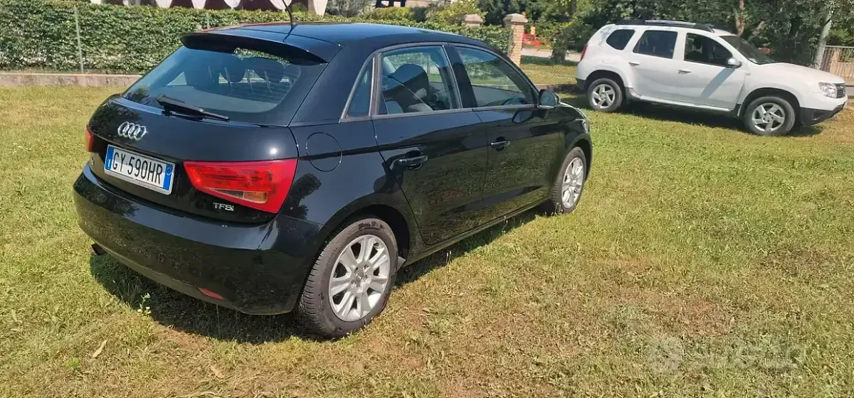 Usata Audi A1 Ambition 86 CV (63 kW) 2012 Nero Utilitaria