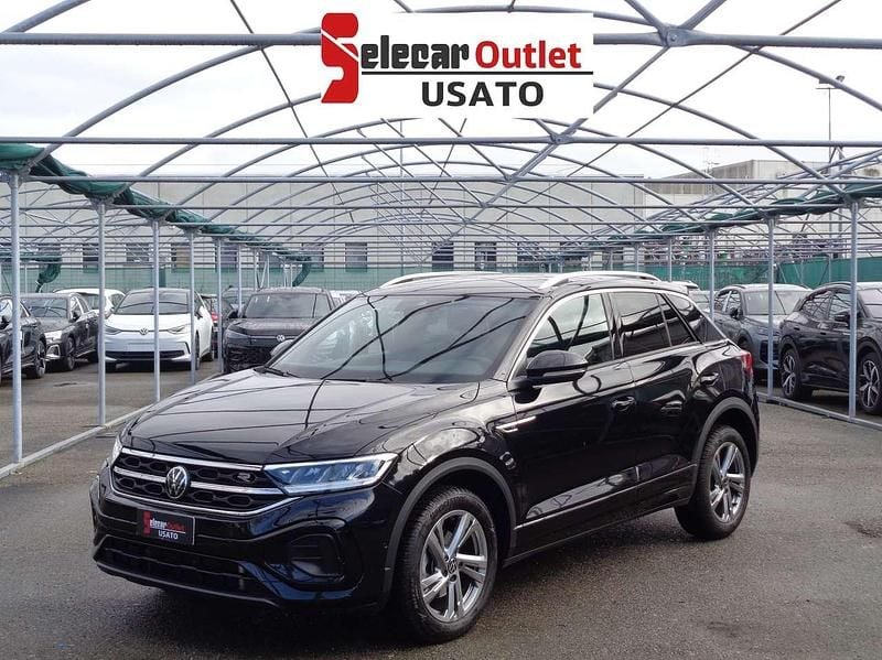 Usata VW T-Roc R-line 150 CV (110 kW) 2023 Nero SUV