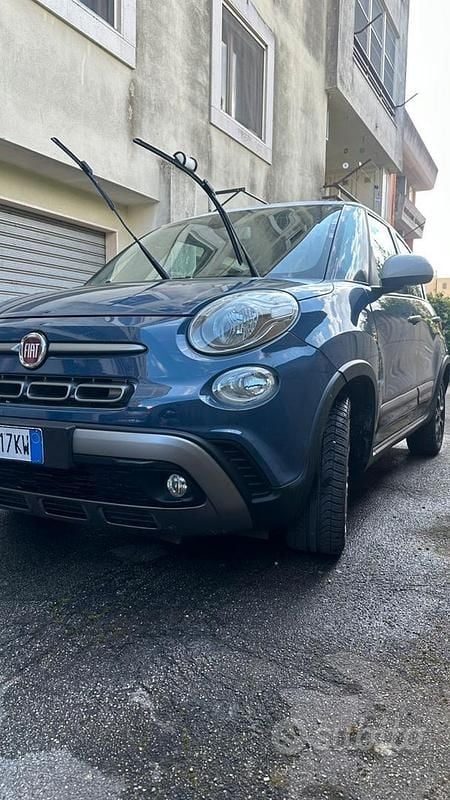 Usata Fiat 500L Cross 95 CV (69 kW) 2018 Blu Monovolume