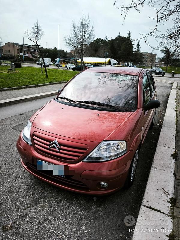 Usata Citroën C3 70 CV (51 kW) 2003 Rosso Berlina