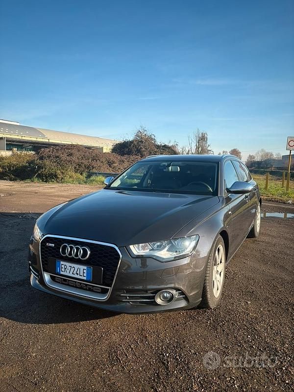 Grigio Usata 2013 Audi A6 S-Line Station wagon | 11.900 € (Super prezzo) - Immagine 1/4