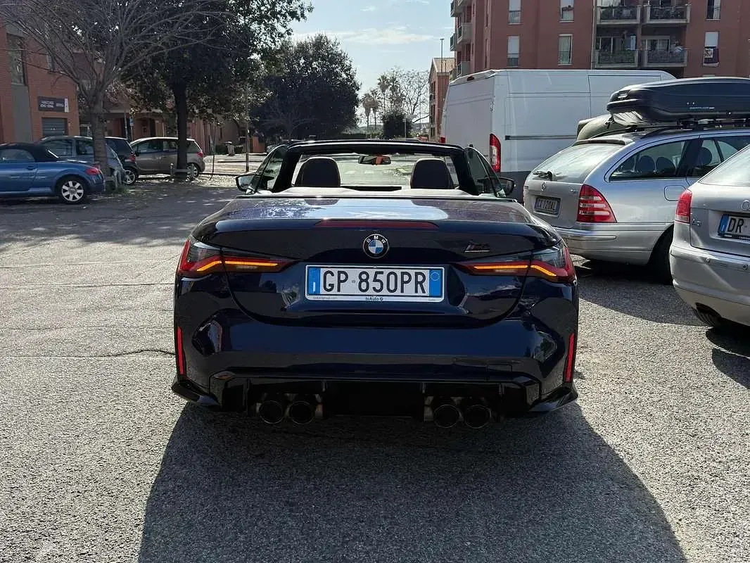 Usata BMW M4 Cabriolet Competition Edition 510 CV (375 kW) 2023 Blu/azzurro Cabrio