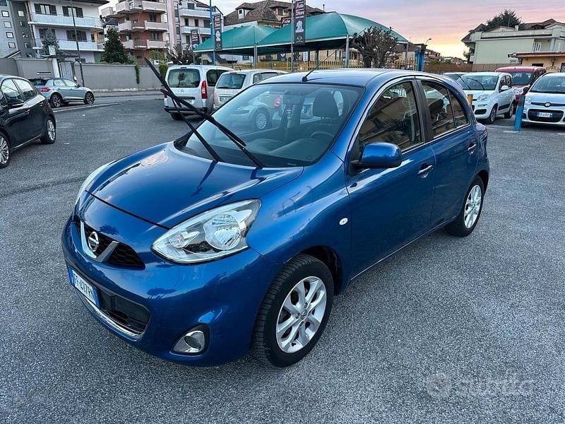Usata Nissan Micra 80 CV (58 kW) 2016 Blu Utilitaria