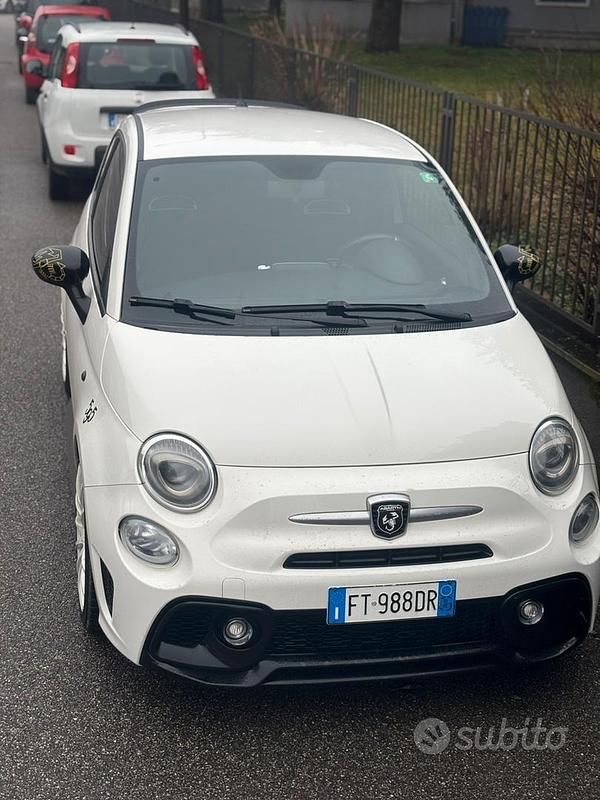 Usata Abarth 595 145 CV (106 kW) 2018 Bianco Berlina
